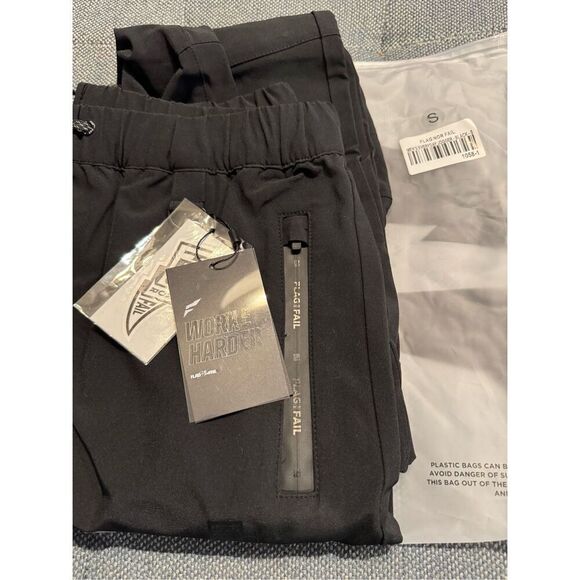 Flag nor Fail NWT Everyday Jogger Pants in Black Size Small - Picture 2 of 5